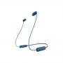 Sony WI-C100 Wireless In-Ear Headphones, Blue Sony | WI-C100 | Wireless In-Ear Headphones | Wireless | In-ear | Microphone | Noi - 2